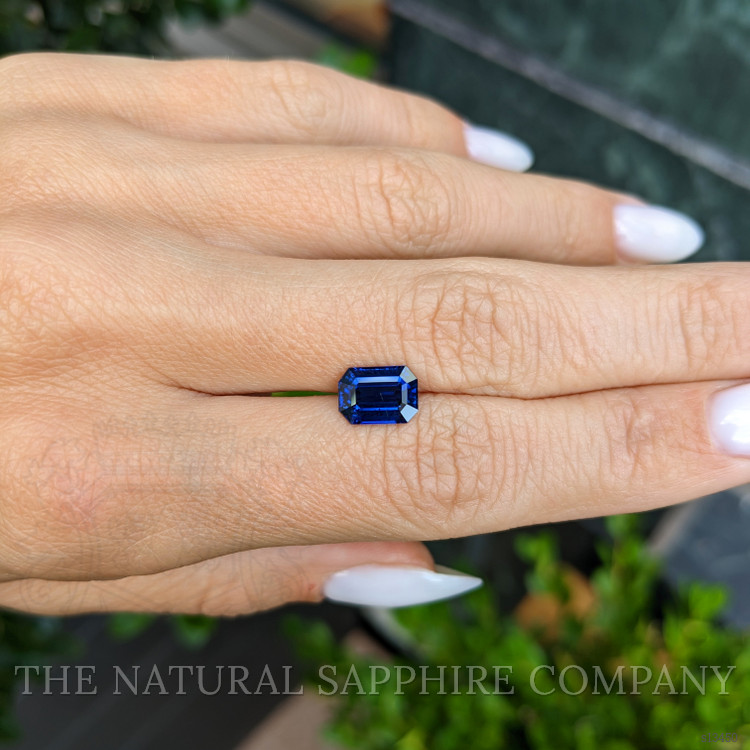 2.21 Ct. Blue Sapphire from Ceylon (Sri Lanka)