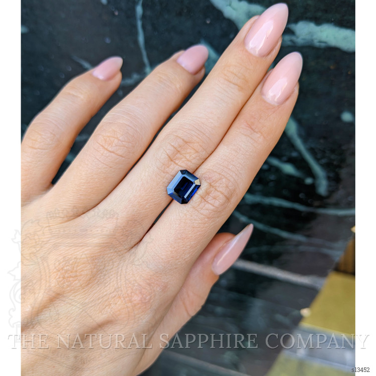 3.05 Ct. Blue Sapphire from Ceylon (Sri Lanka)