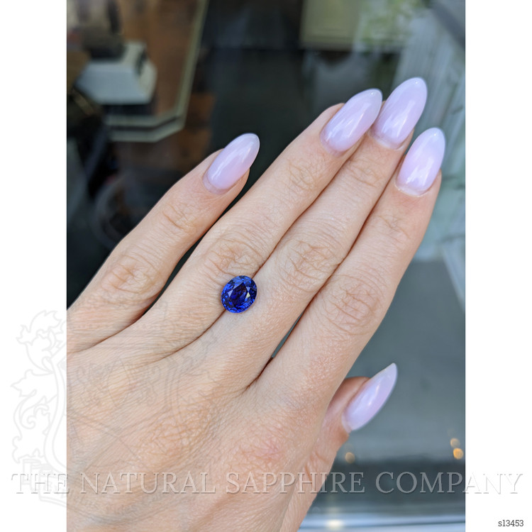 3.10 Ct. Blue Sapphire from Ceylon (Sri Lanka)