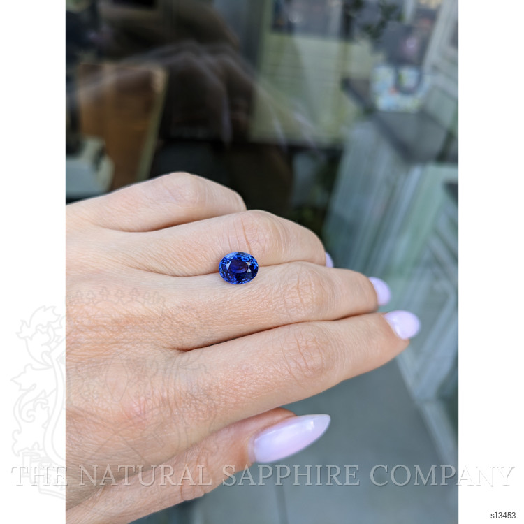 3.10 Ct. Blue Sapphire from Ceylon (Sri Lanka)