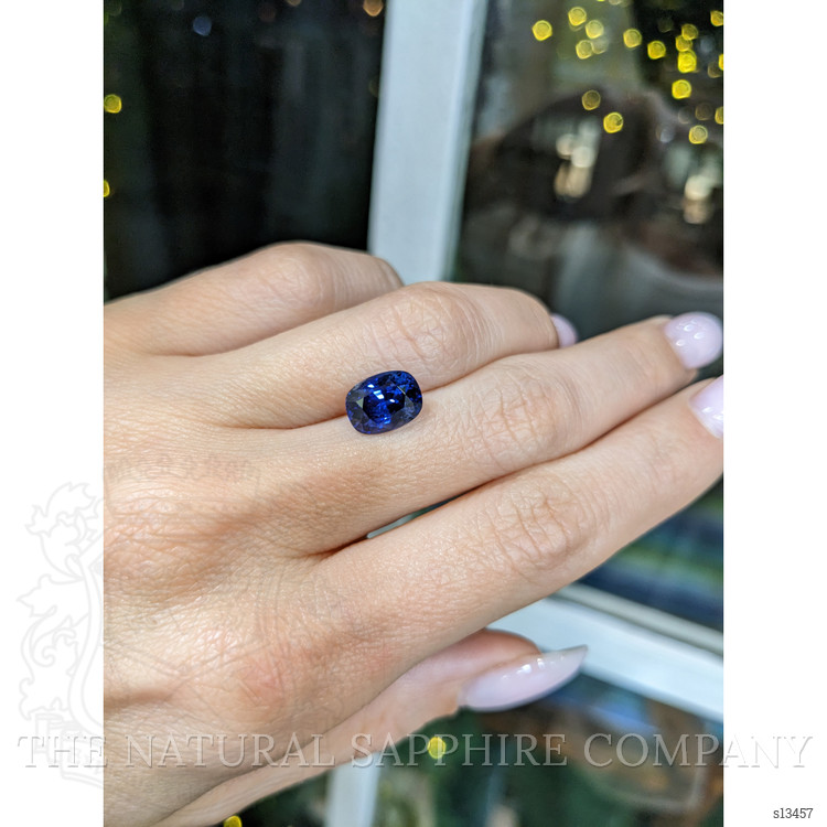 3.43 Ct. Blue Sapphire from Ceylon (Sri Lanka)