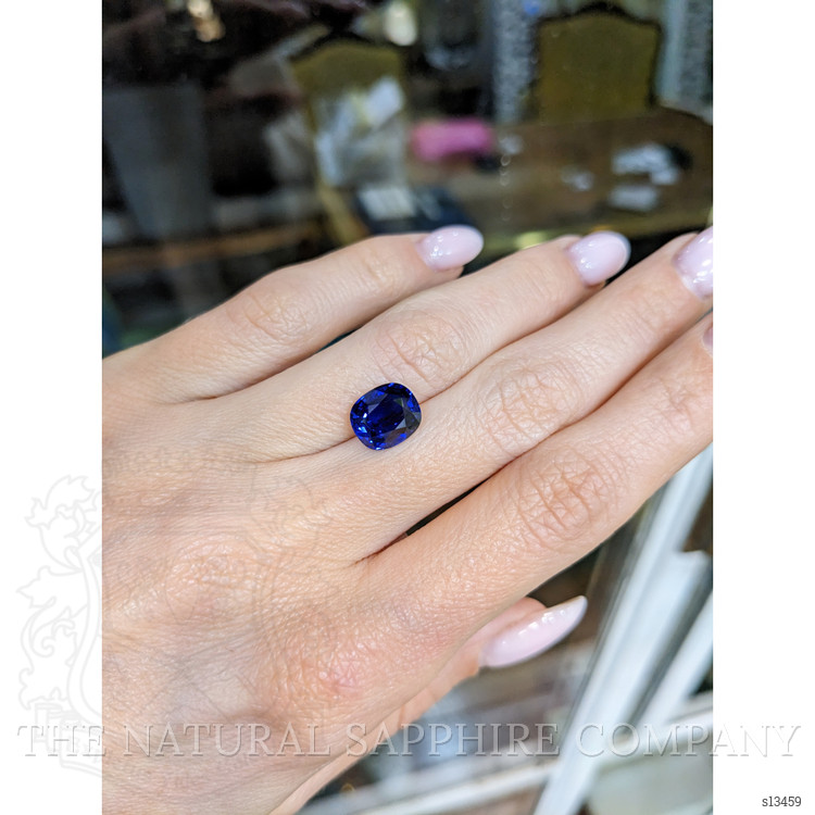 3.57 Ct. Blue Sapphire from Ceylon (Sri Lanka)