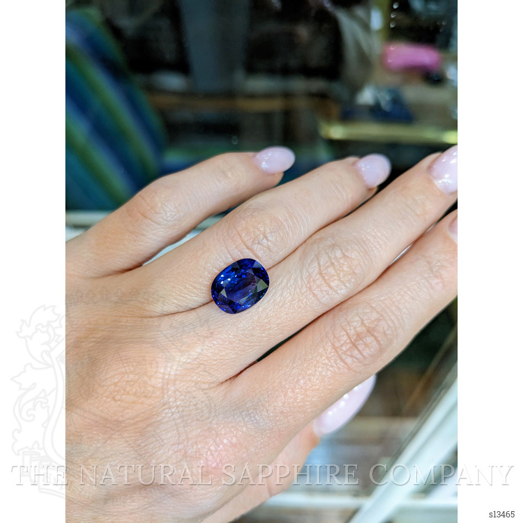 5.47 Ct. Blue Sapphire from Ceylon (Sri Lanka)