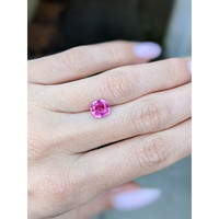 1.99 Ct. Pink Sapphire from Ceylon (Sri Lanka) Life Style