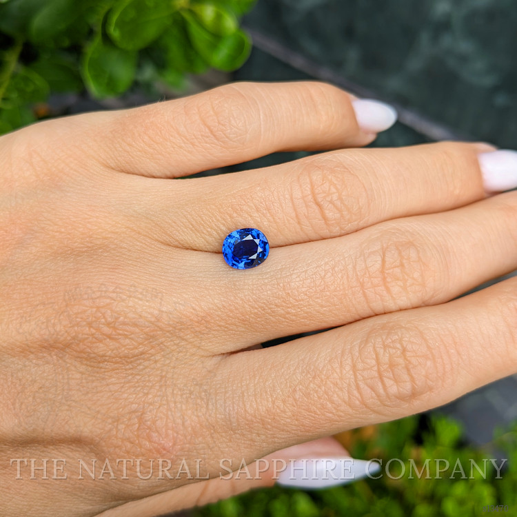 1.61 Ct. Blue Sapphire from Ceylon (Sri Lanka)