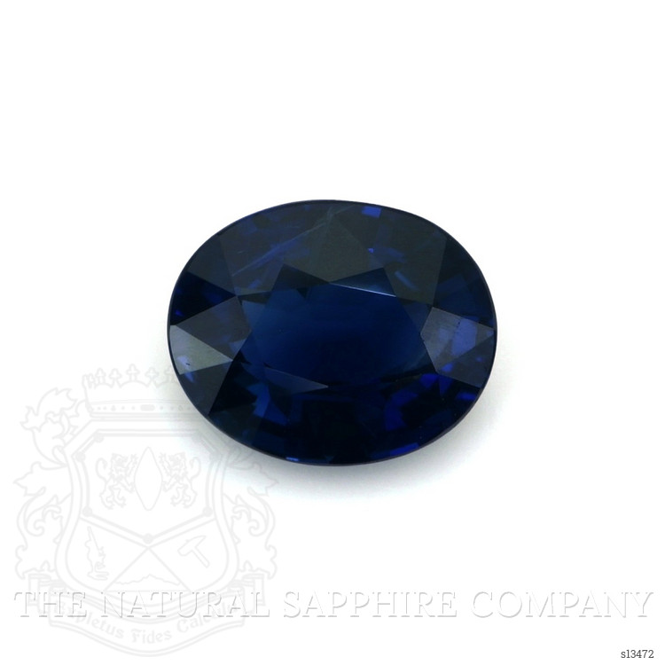 2.04 Ct. Blue Sapphire from Ceylon (Sri Lanka)