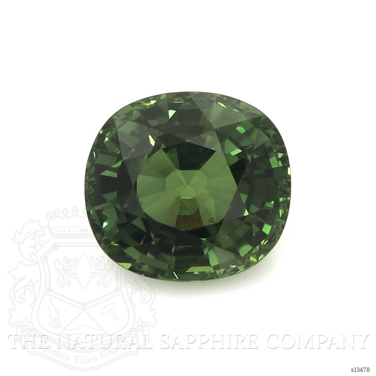 6.45 Ct. Green Sapphire from Ceylon (Sri Lanka)