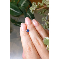 0.62 Ct. Blue Sapphire from Ceylon (Sri Lanka) Life Style