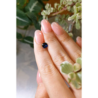 1.12 Ct. Blue Sapphire from Ceylon (Sri Lanka) Life Style