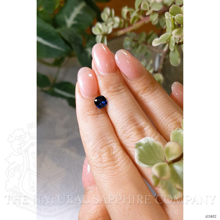 1.12 Ct. Blue Sapphire from Ceylon (Sri Lanka)