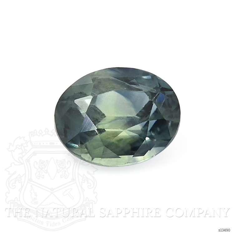 0.46 Ct. Bluish Green Sapphire from Africa