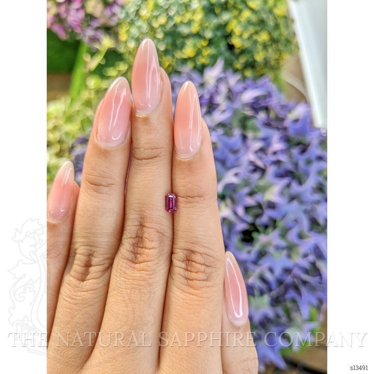 0.55 Ct. Pink Sapphire from Ceylon (Sri Lanka)