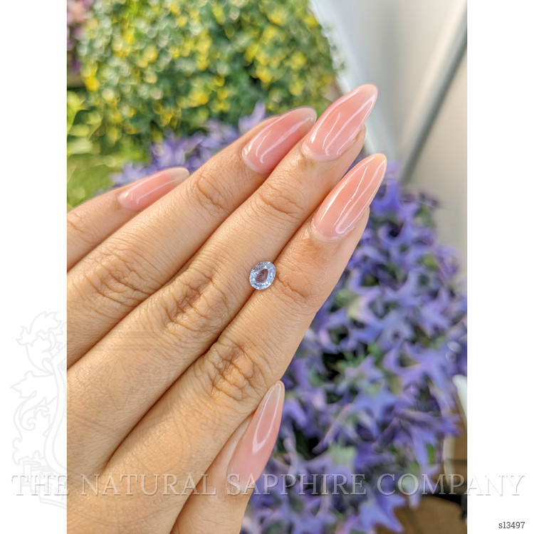 0.61 Ct. Blue Sapphire from Ceylon (Sri Lanka)