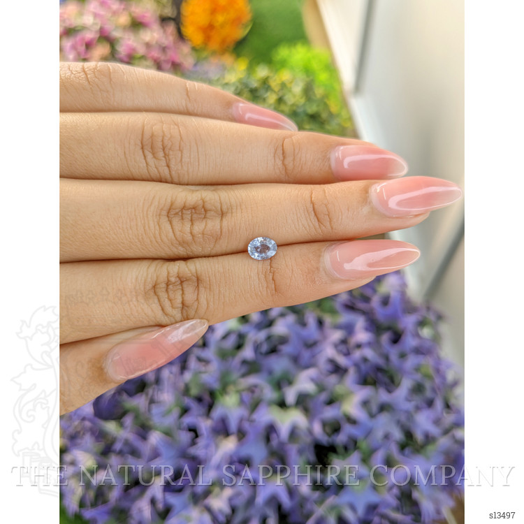 0.61 Ct. Blue Sapphire from Ceylon (Sri Lanka)