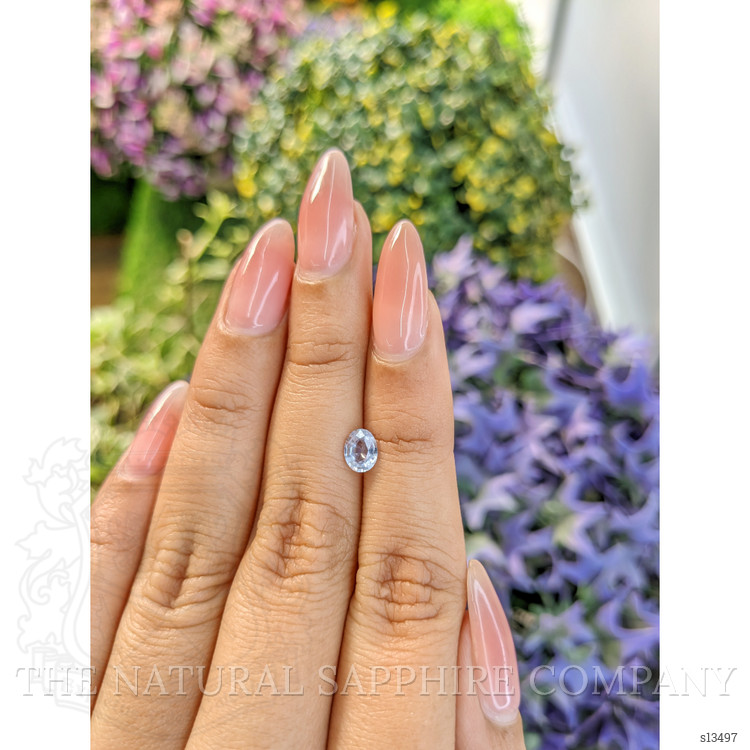 0.61 Ct. Blue Sapphire from Ceylon (Sri Lanka)