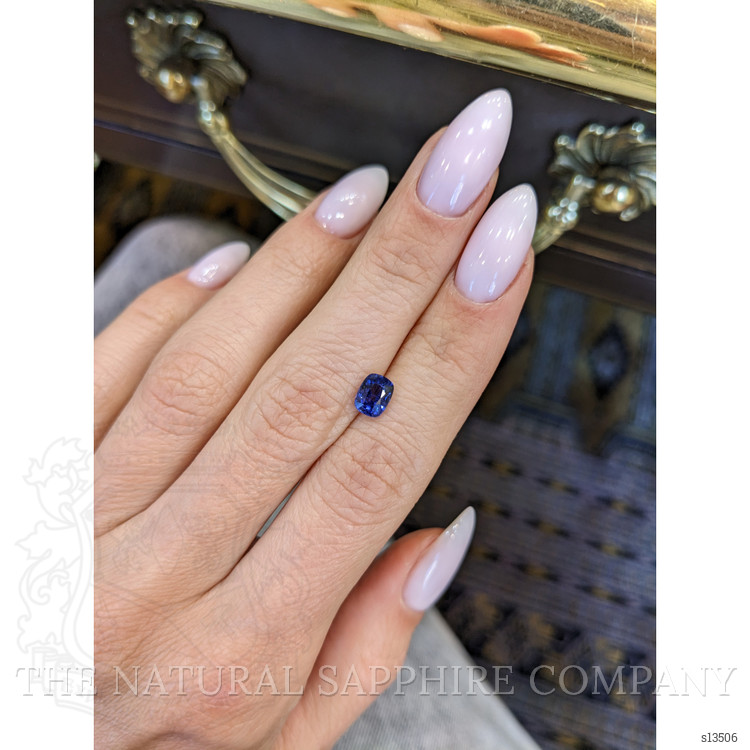 1.15 Ct. Blue Sapphire from Ceylon (Sri Lanka)