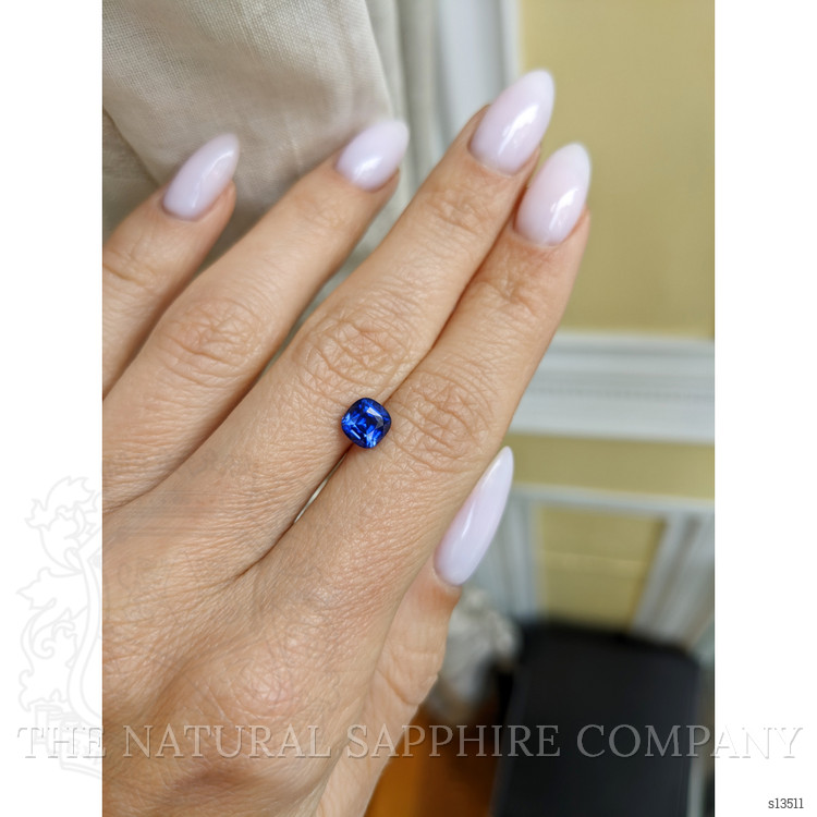 1.42 Ct. Blue Sapphire from Ceylon (Sri Lanka)