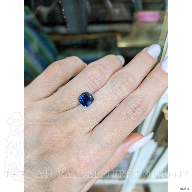 2.04 Ct. Blue Sapphire from Ceylon (Sri Lanka)