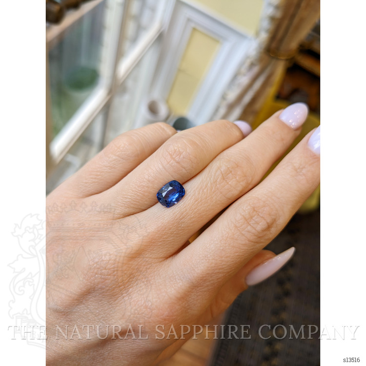 2.12 Ct. Blue Sapphire from Ceylon (Sri Lanka)