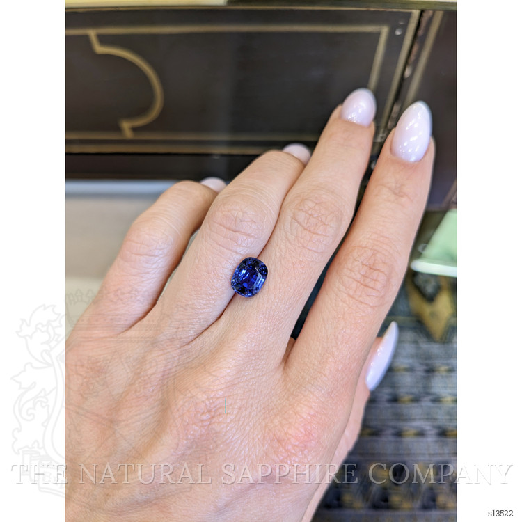 2.34 Ct. Blue Sapphire from Ceylon (Sri Lanka)