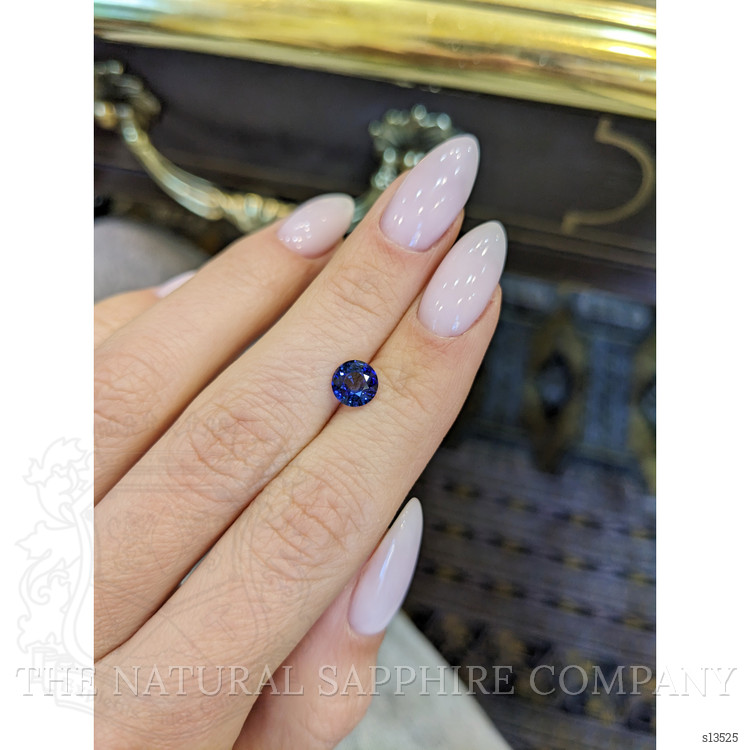 1.25 Ct. Blue Sapphire from Ceylon (Sri Lanka)