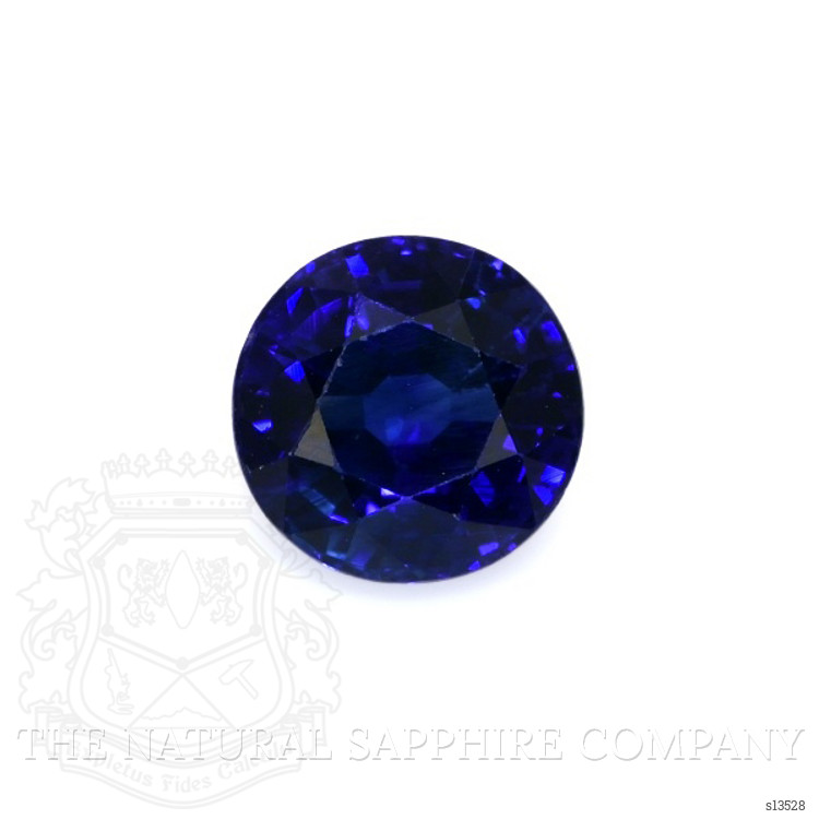 0.79 Ct. Blue Sapphire from Ceylon (Sri Lanka)