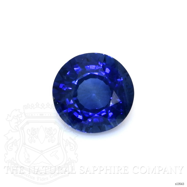 0.67 Ct. Blue Sapphire from Ceylon (Sri Lanka)