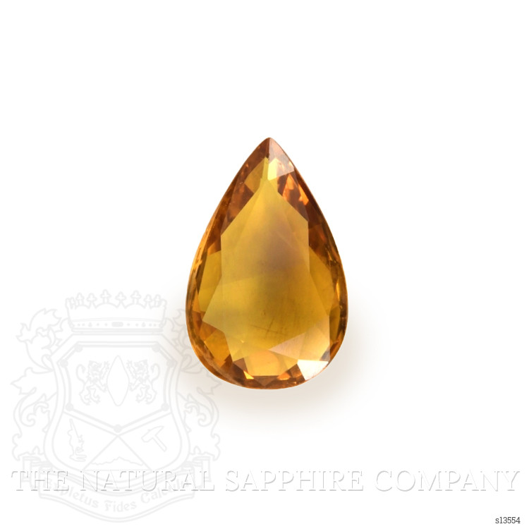 1.43 Ct. Yellowish Brown Sapphire from Cambodia