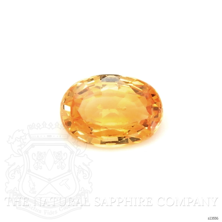 0.57 Ct. Yellow Sapphire from Ceylon (Sri Lanka)