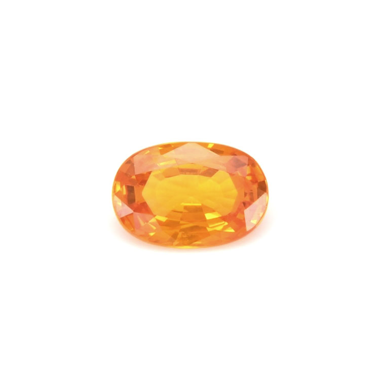 Loose Yellowish Orange Sapphire - Oval 0.54 Ct. - #S13558 | The