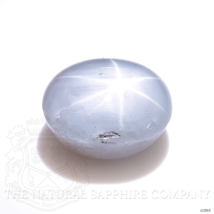 12.18 Ct. Bluish Grey Star Sapphire from Ceylon (Sri Lanka)