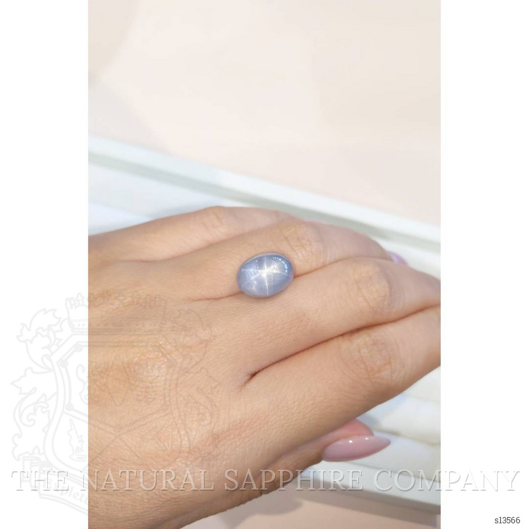 14.37 Ct. Blue Star Sapphire from Ceylon (Sri Lanka)