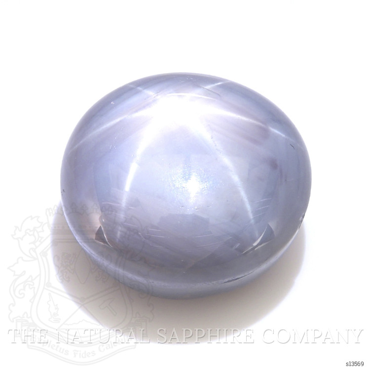 25.50 Ct. Bluish Grey Star Sapphire from Ceylon (Sri Lanka)