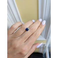 1.26 Ct. Blue Sapphire from Ceylon (Sri Lanka) Life Style