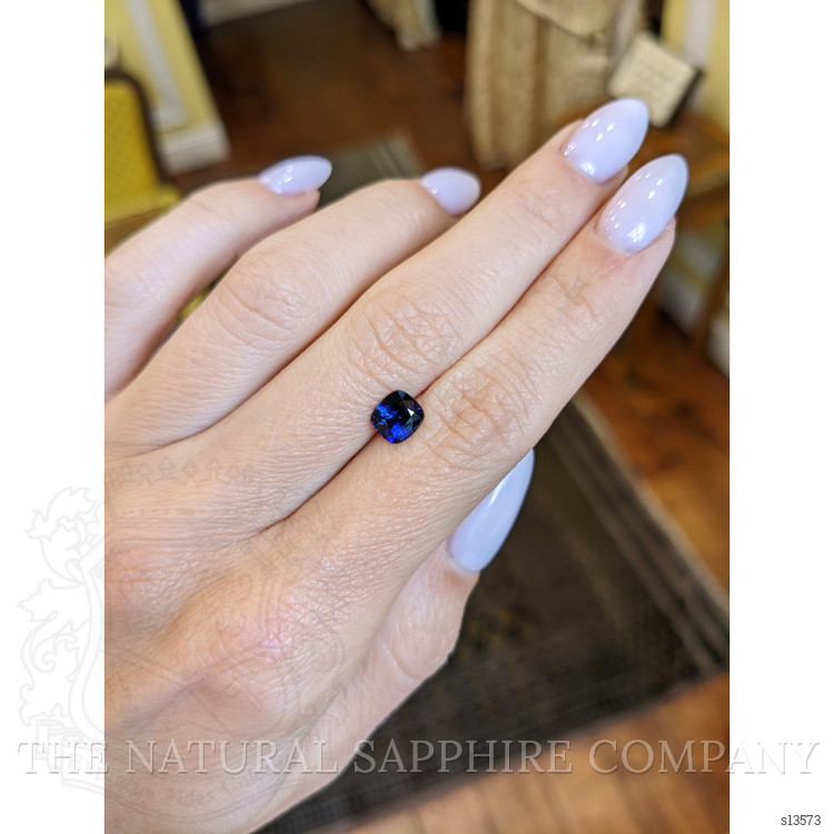 1.35 Ct. Blue Sapphire from Ceylon (Sri Lanka)