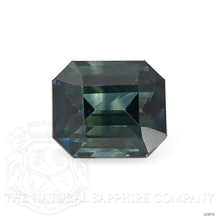 0.60 Ct. Bluish Green Sapphire from Africa