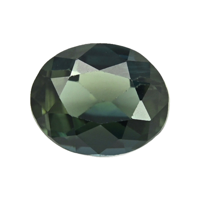 0.63 Ct. Bluish Green Sapphire from Africa Video