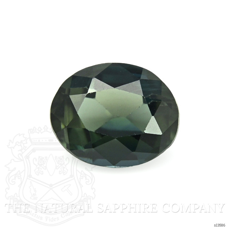 0.63 Ct. Bluish Green Sapphire from Africa