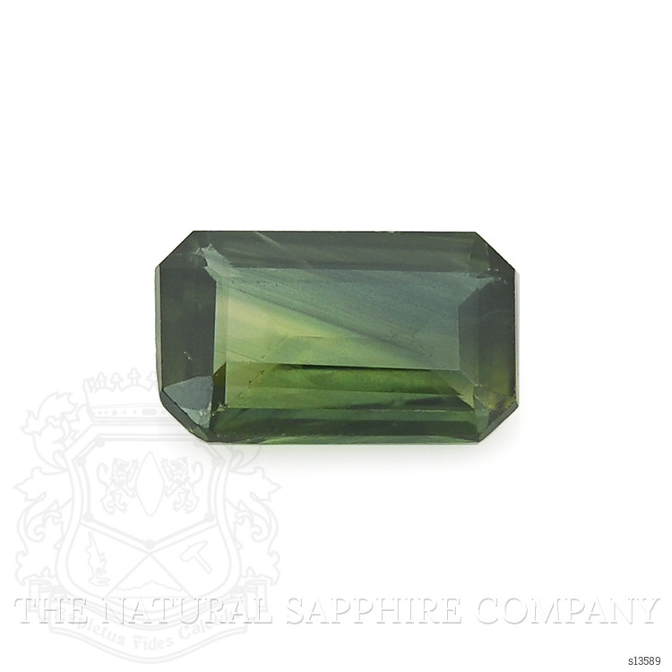 0.55 Ct. Green Sapphire from Africa