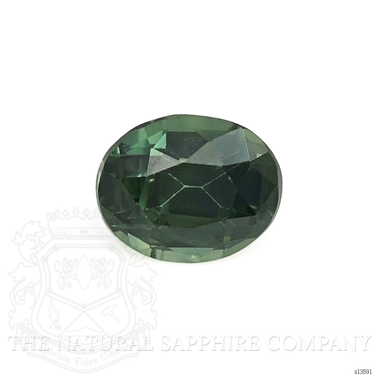 0.36 Ct. Green Sapphire from Africa
