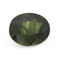 0.53 Ct. Green Sapphire from Africa Video