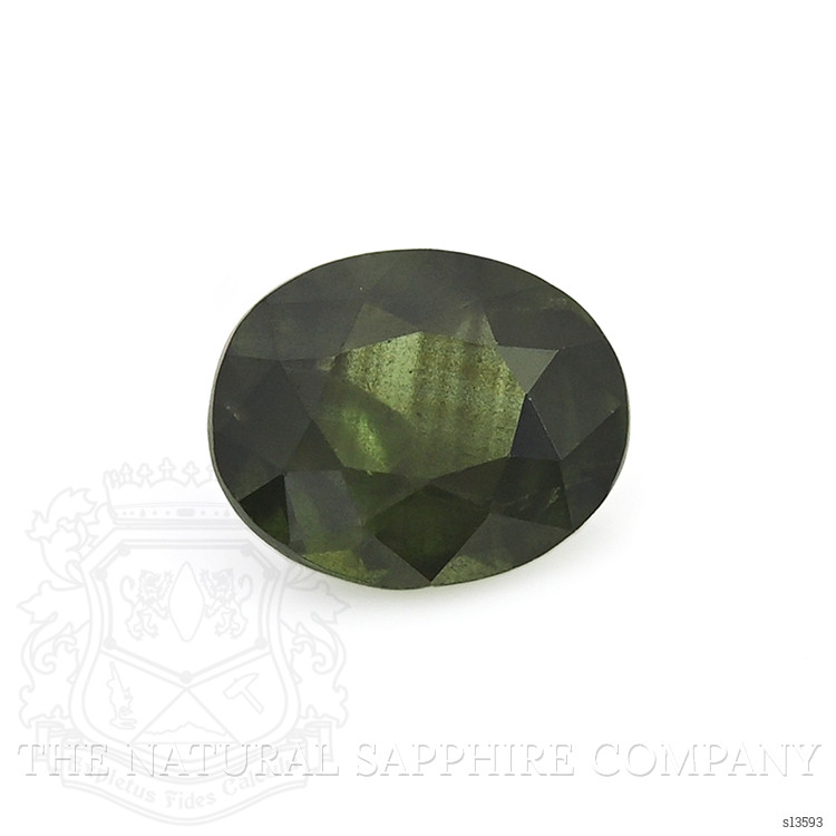 0.53 Ct. Green Sapphire from Africa