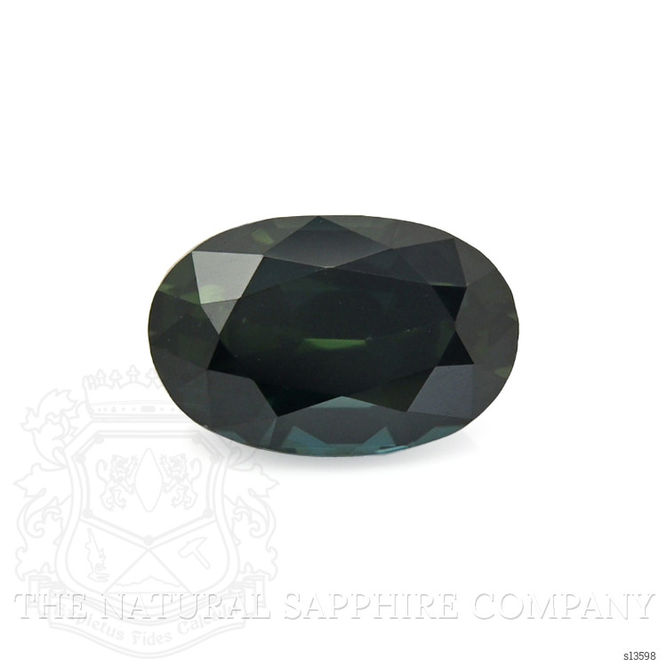 2.18 Ct. Bluish Green Sapphire from Africa