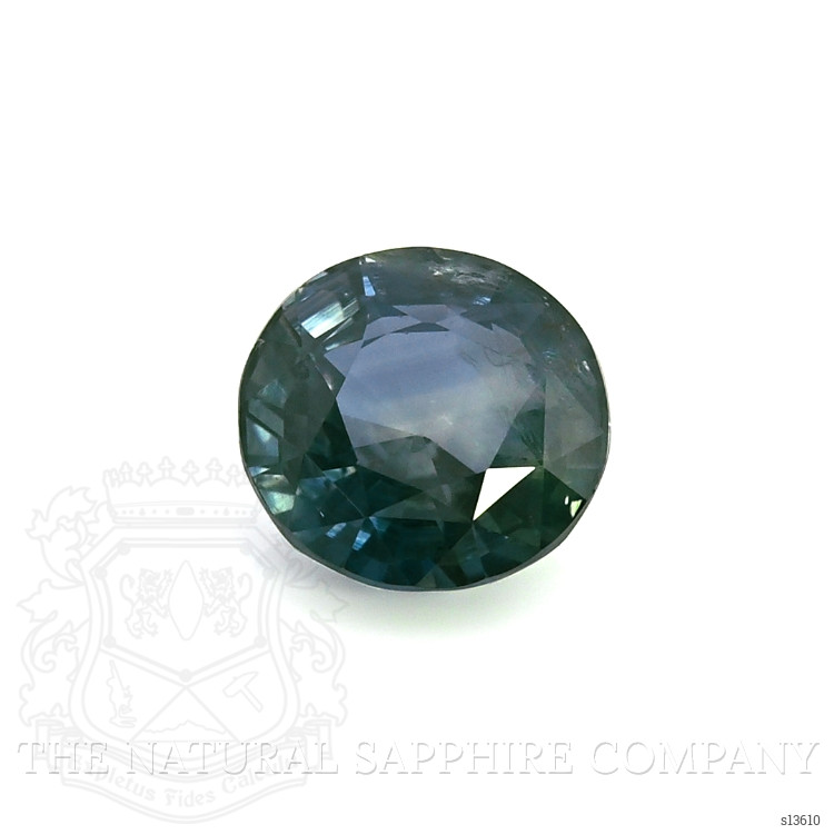 2.43 Ct. Bluish Green Sapphire from Africa