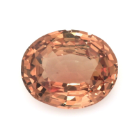 3.08 Ct. Orangish Brown Sapphire from Ceylon (Sri Lanka) Video