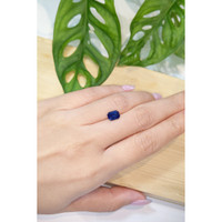 2.14 Ct. Blue Sapphire from Ceylon (Sri Lanka) Life Style