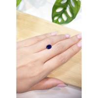 1.77 Ct. Blue Sapphire from Ceylon (Sri Lanka) Life Style