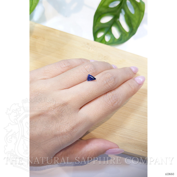 1.11 Ct. Blue Sapphire from Ceylon (Sri Lanka)