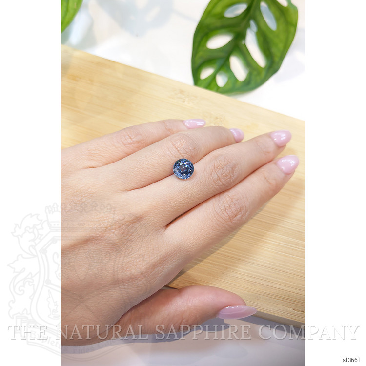 3.25 Ct. Blue Sapphire from Ceylon (Sri Lanka)
