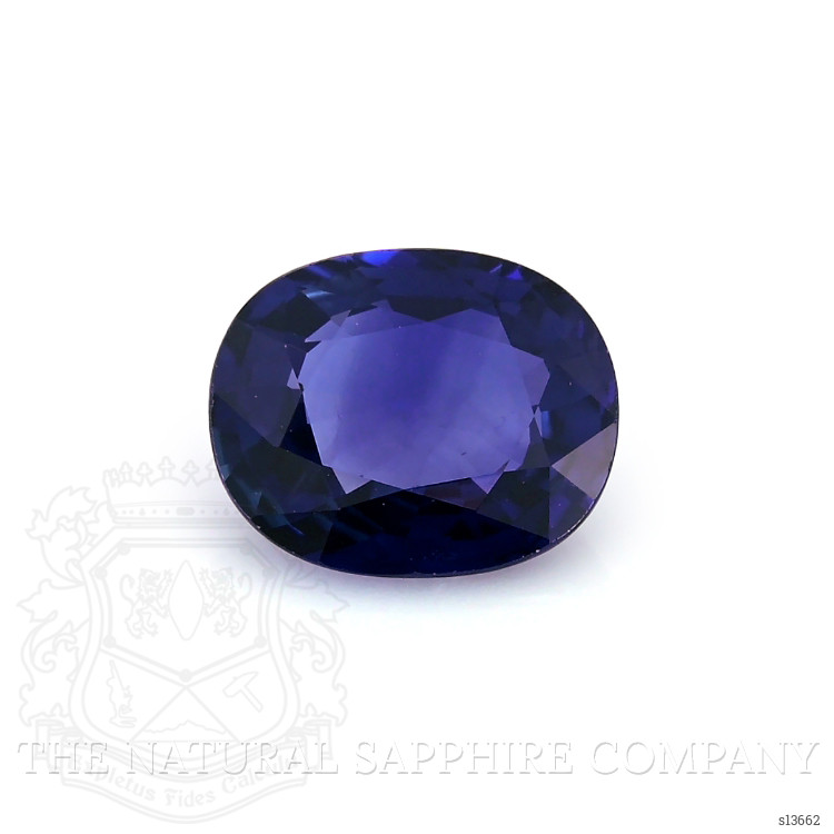2.44 Ct. Blue Sapphire from Ceylon (Sri Lanka)